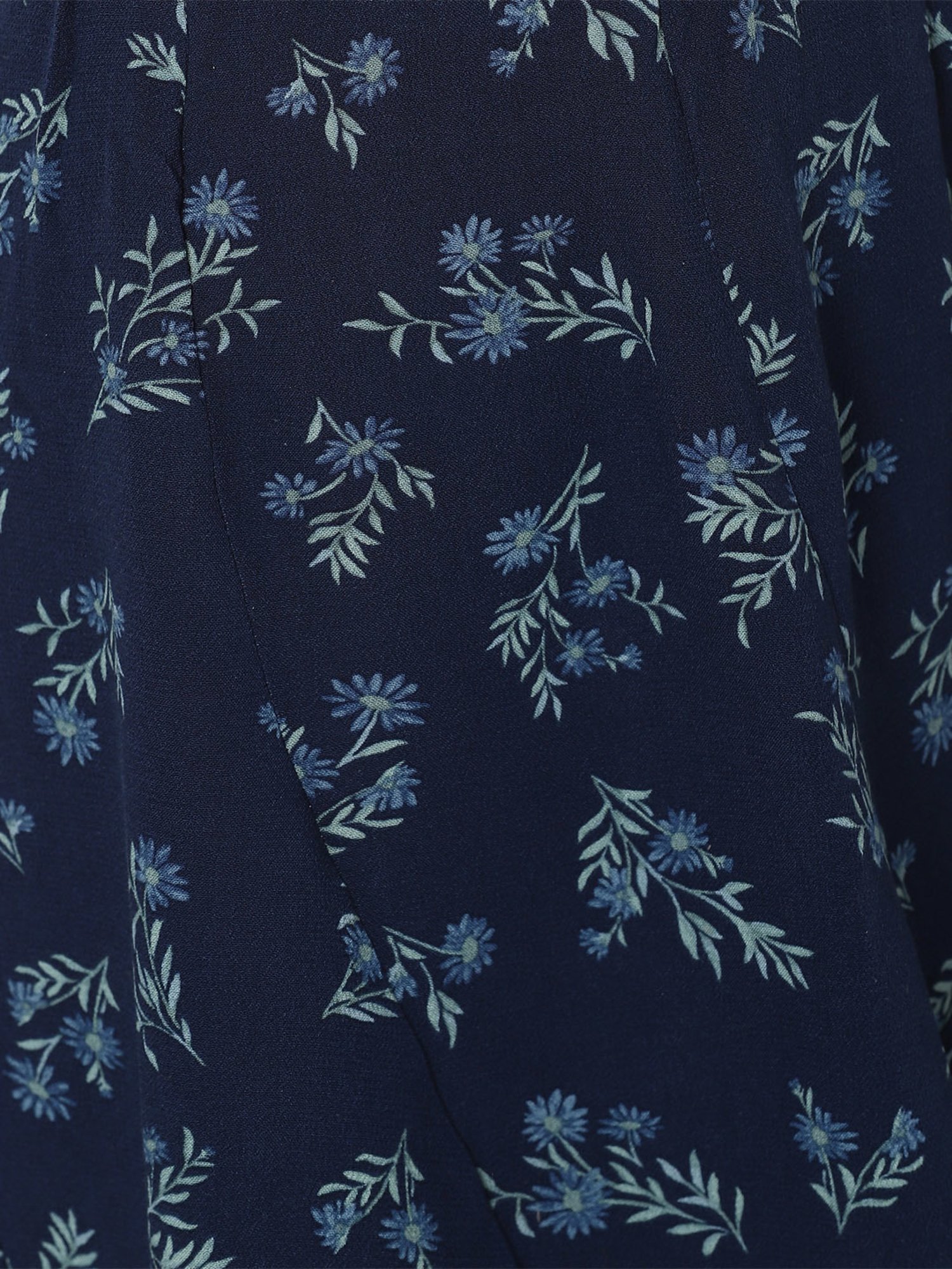 American Eagle Outfitters Navy Floral Print Mini Skirt