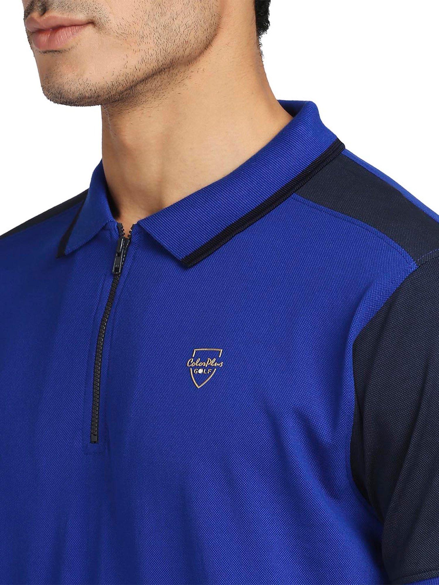 ColorPlus Blue Polo T-Shirt