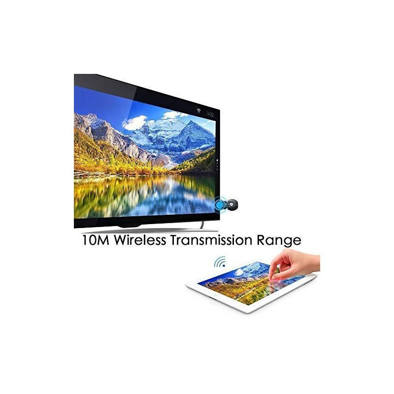 Anycast HDMI Wireless Display Adapter WiFi 1080P Mobile Screen Mirroring Receiver Dongle for iPhone Mac iOS Android to TV Projector Support Miracast Airplay DLNA