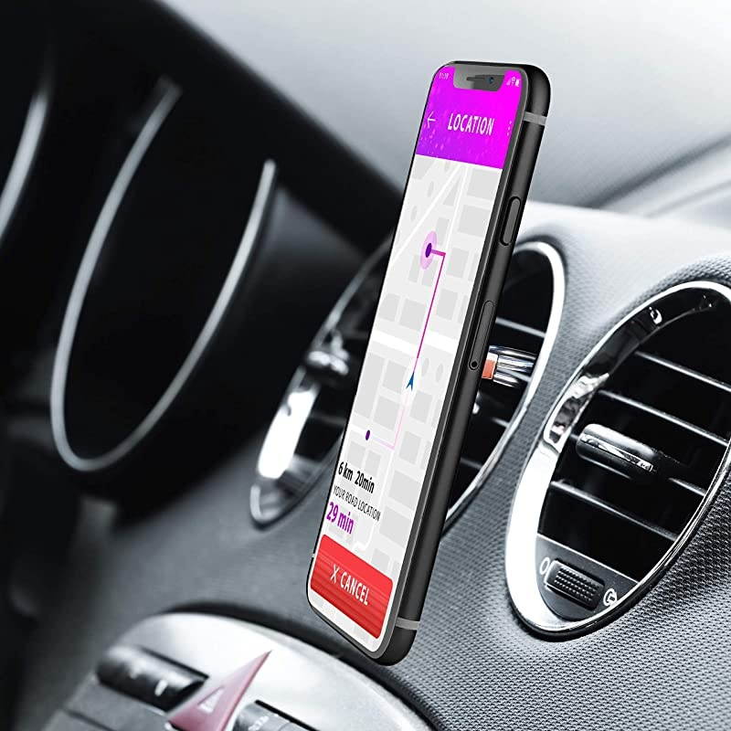 Phone Ring Holder 3in1 Phone Ring Phone Stand Phone Car Vent Mount Finger Grip Phone Holder for All iPhone Samsung Galaxy Rose Gold