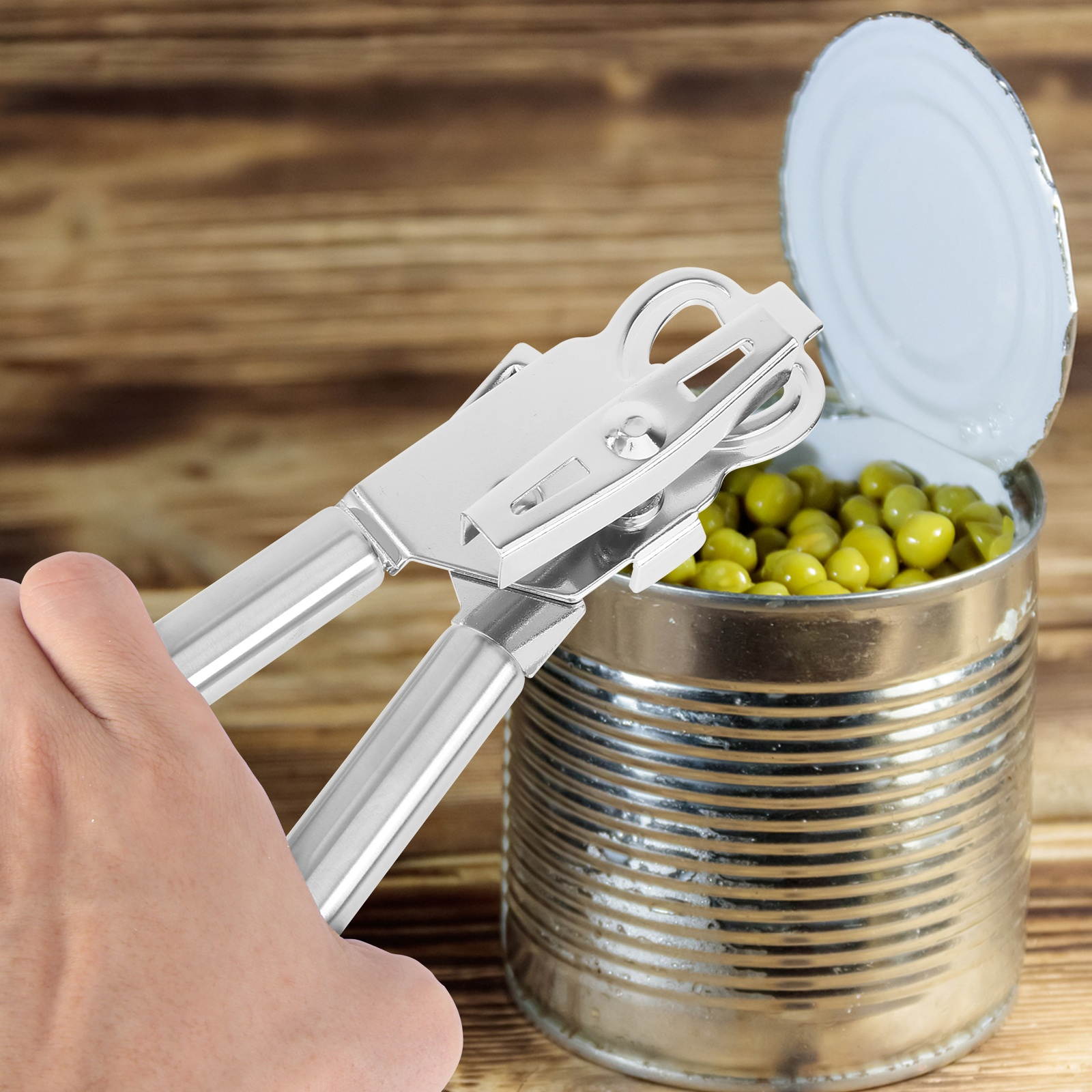 Stainless Steel Manual Can Opener Professional Multi-function Tin Can Bottle Opener Craft Beer Grip Opener Kitchen Tool Bar Gadget HF0118