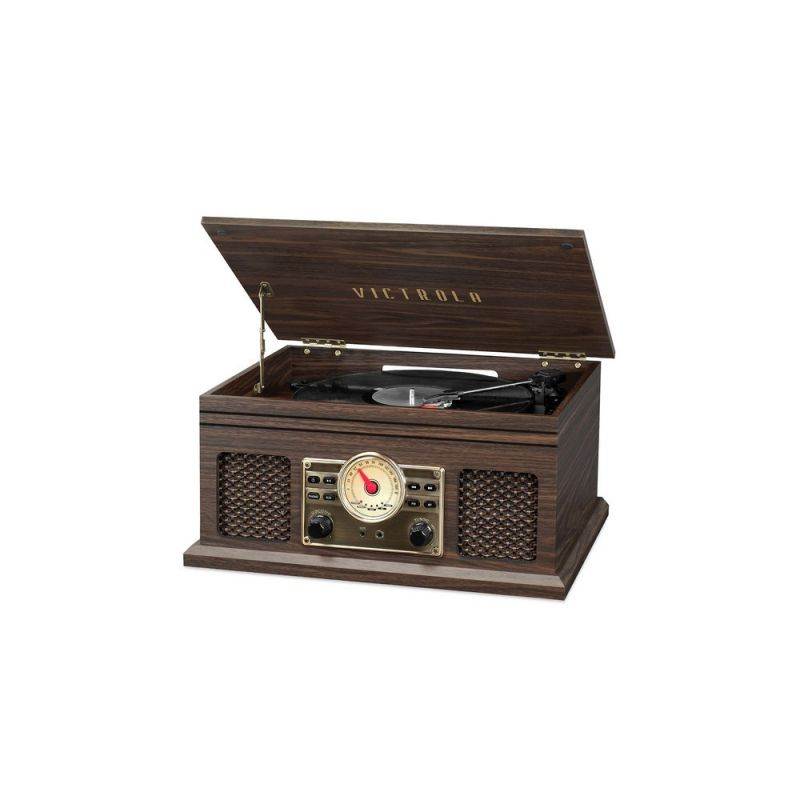Victrola 4in1 BT Turntable, FM, Espresso