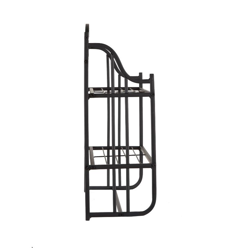 Collins Metal Bathroom Wall Shelf Oil Rubbed Bronze - Silverwood