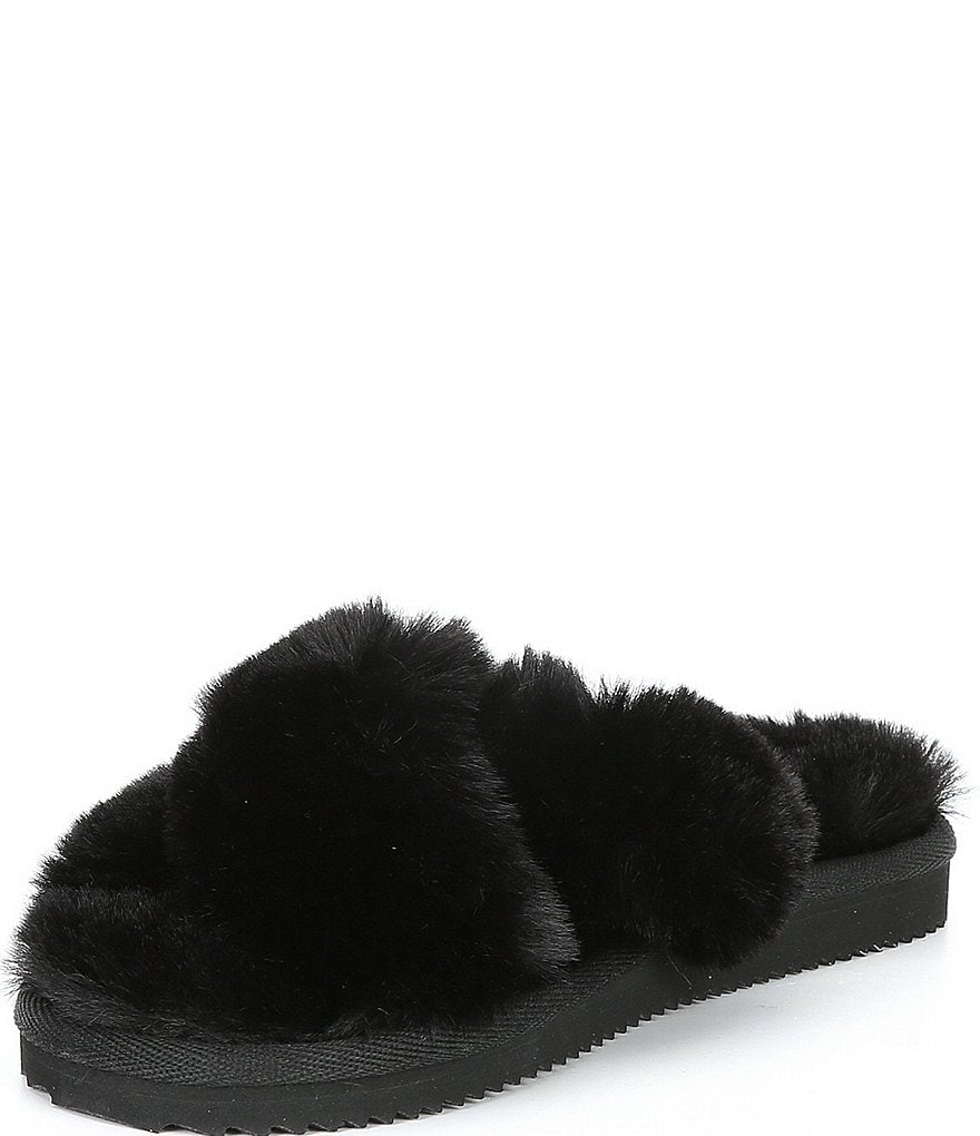 MICHAEL Michael Kors Lala Faux Fur Slippers