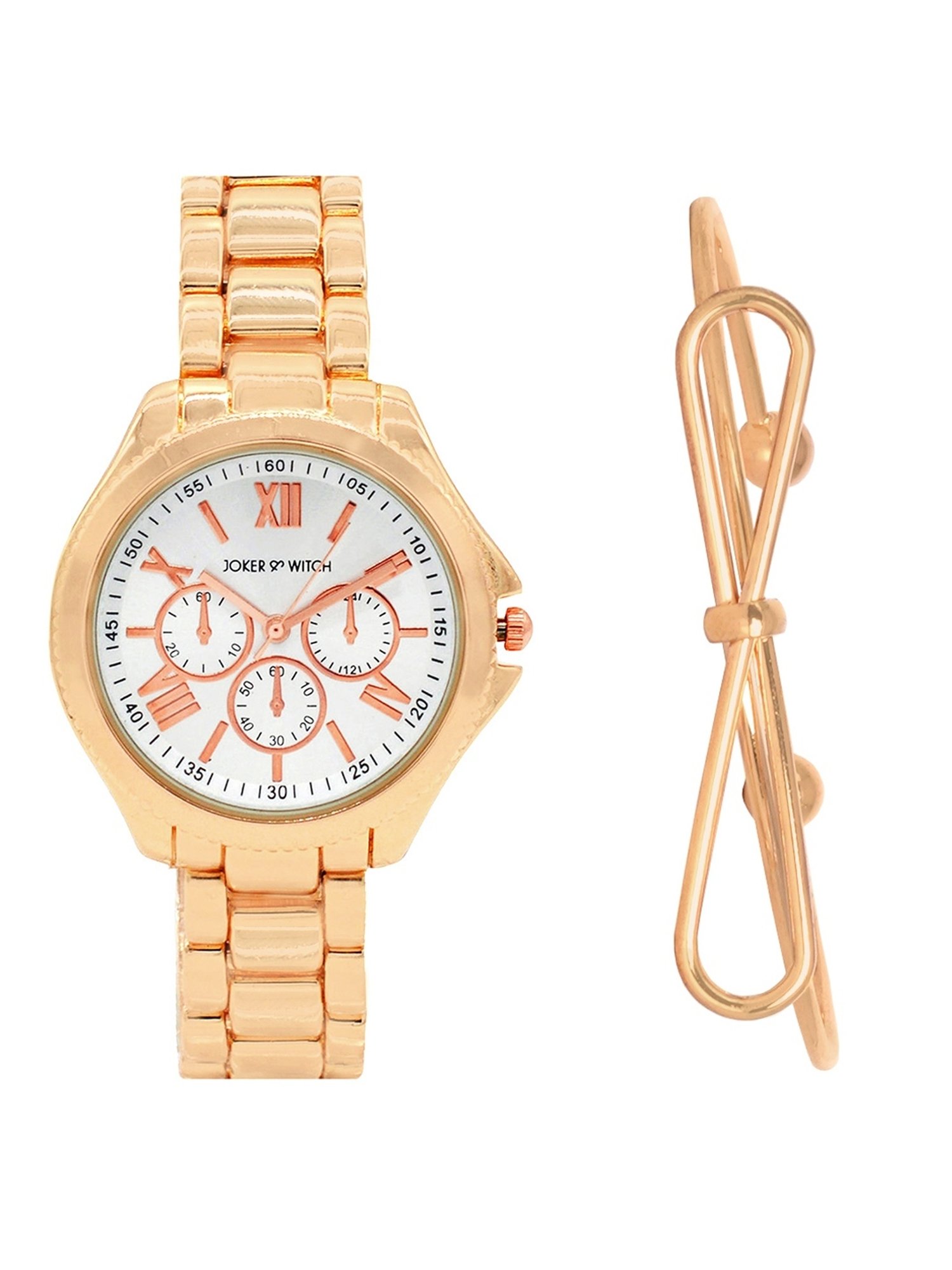 Joker & WItch JWBS337 Multifunction Watch for Women With Bracelet