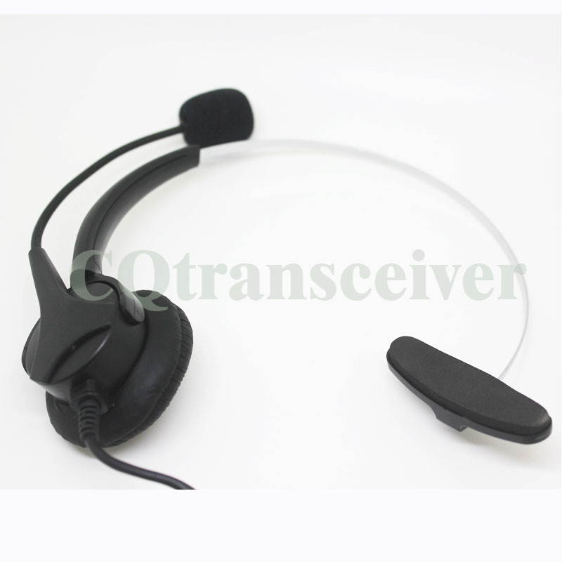 CQtransceiver Comfortable Landline Wired Telephone Mono Headset RJ9 Connector for Doro/Audioline AUB3MW AUB6MW AL505 Casino Congress 100/200 Telephone