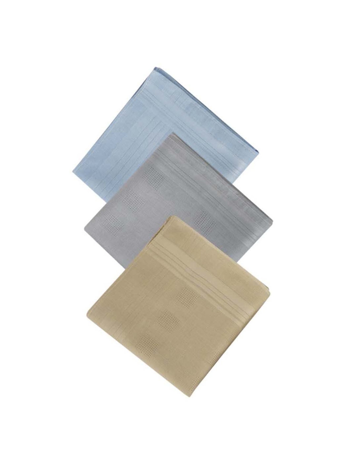 Crusset Multicolor Cotton Handkerchief - Pack of 6