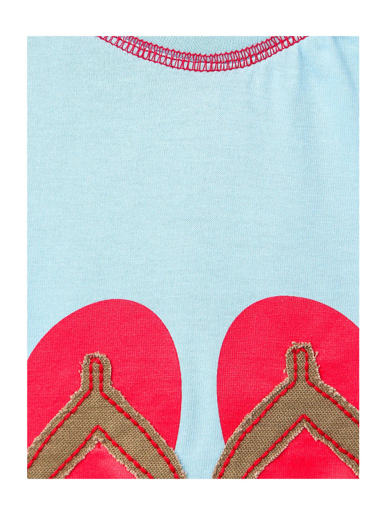 Nino Bambino Boys Blue Printed T-Shirt