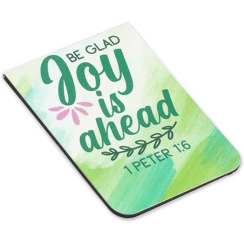 Faithful Finds 72 Pieces Bible Magnetic Bookmarks with Scripture Verses for Books, 1 x 1.35 In