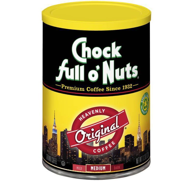 Chock Full O' Nuts The Heavenly Original Medium Roast Ground Coffee - 11.3oz