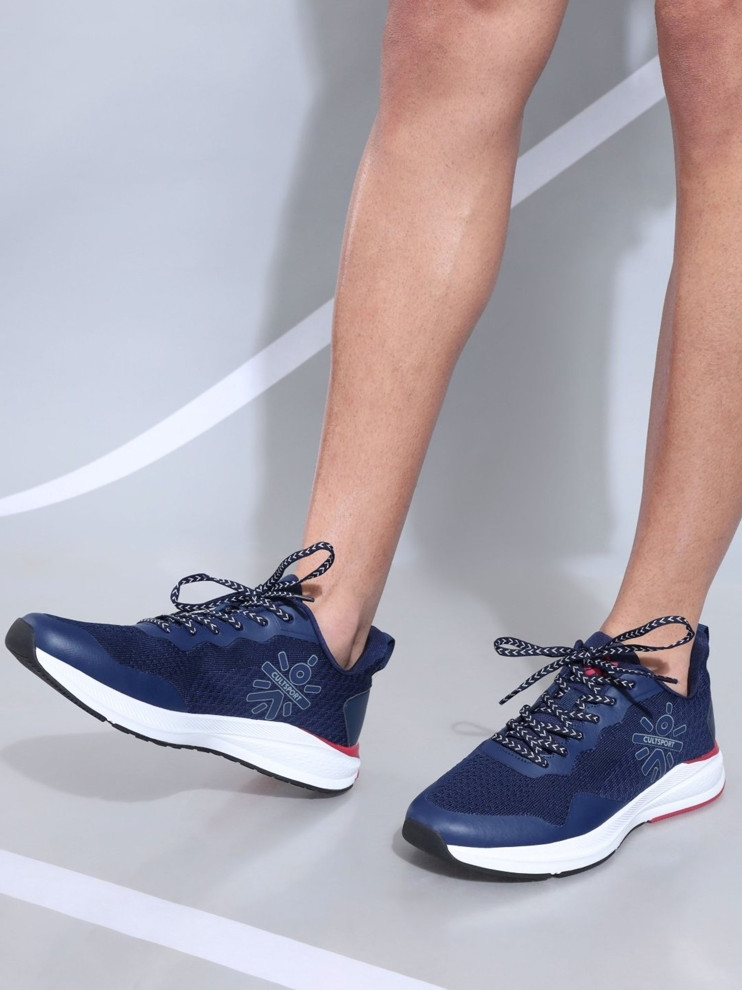 Cultsport Men's Hustle Navy Running Shoes