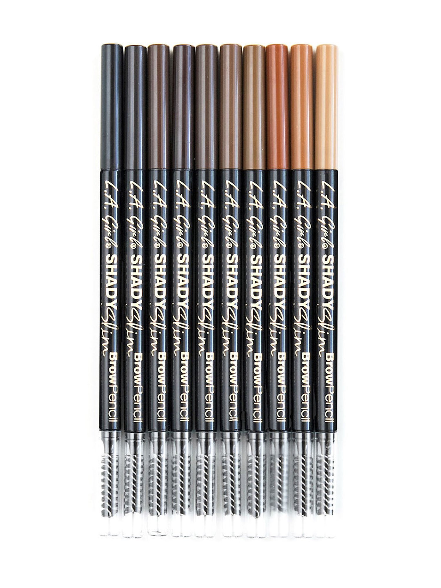 L.A. Girl Shady Slim Brow Pencil Medium Brown - 0.5 gm