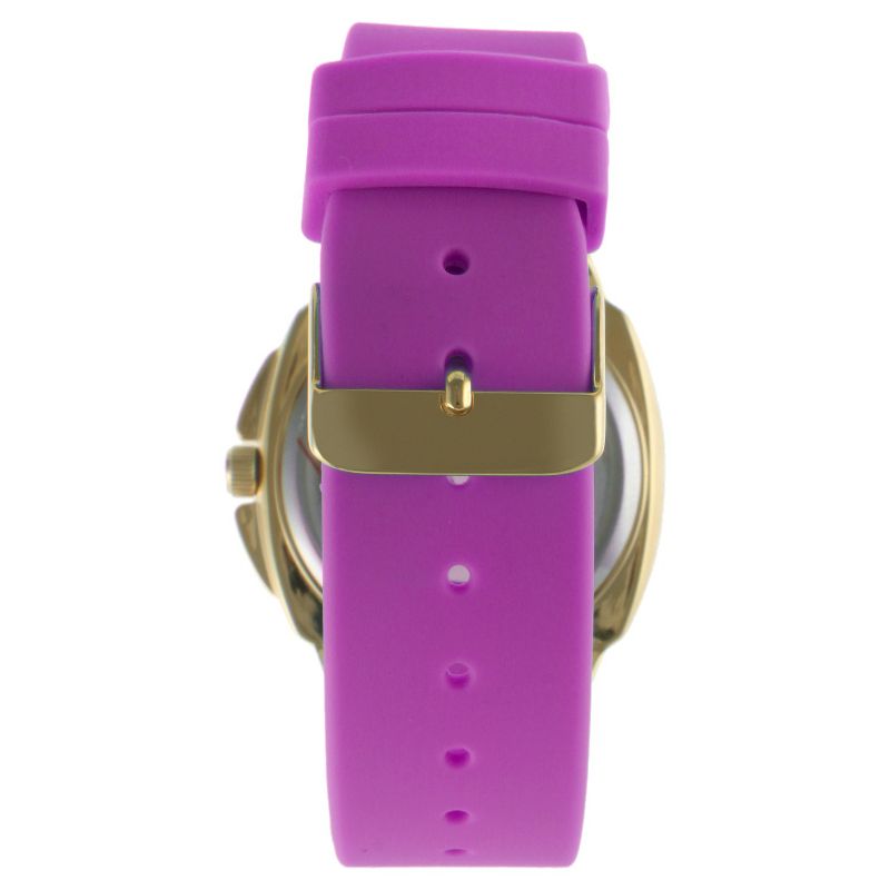 Women's TKO Multiple Function Rubber Strap Watch - Purple