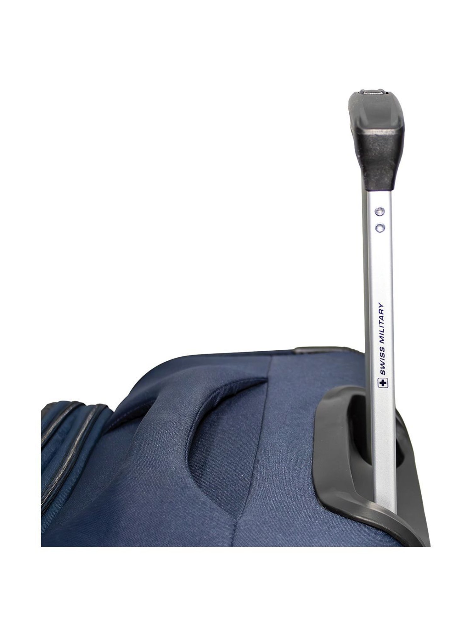 Swiss Military Navy 8 Wheels Medium Check-in Luggage