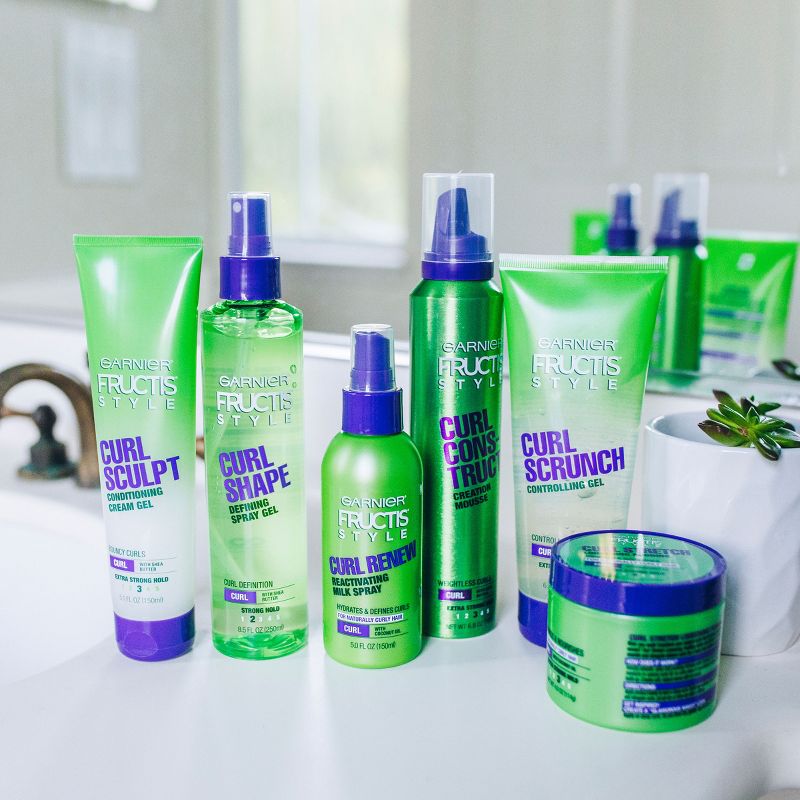 Garnier Fructis Style Curl Construct Creation Mousse - 6.8oz