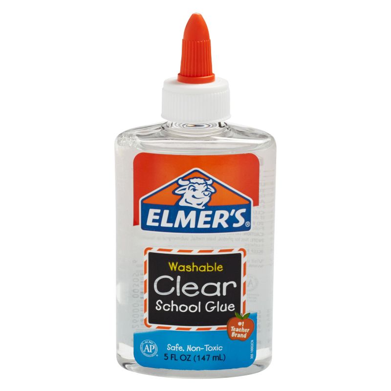 Elmer's 5oz Clear School Glue Washable