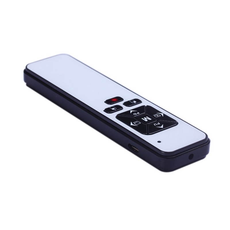 VIBOTON PP991 2.4GHz Multimedia Presentation Remote PowerPoint Clicker Handheld Controller Flip Pen with USB Receiver, Control Distance: 25m