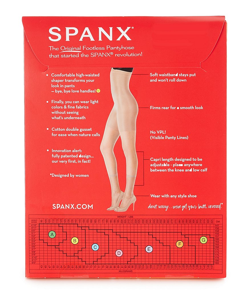 Spanx Higher Power Capri Pantyhose Shaper