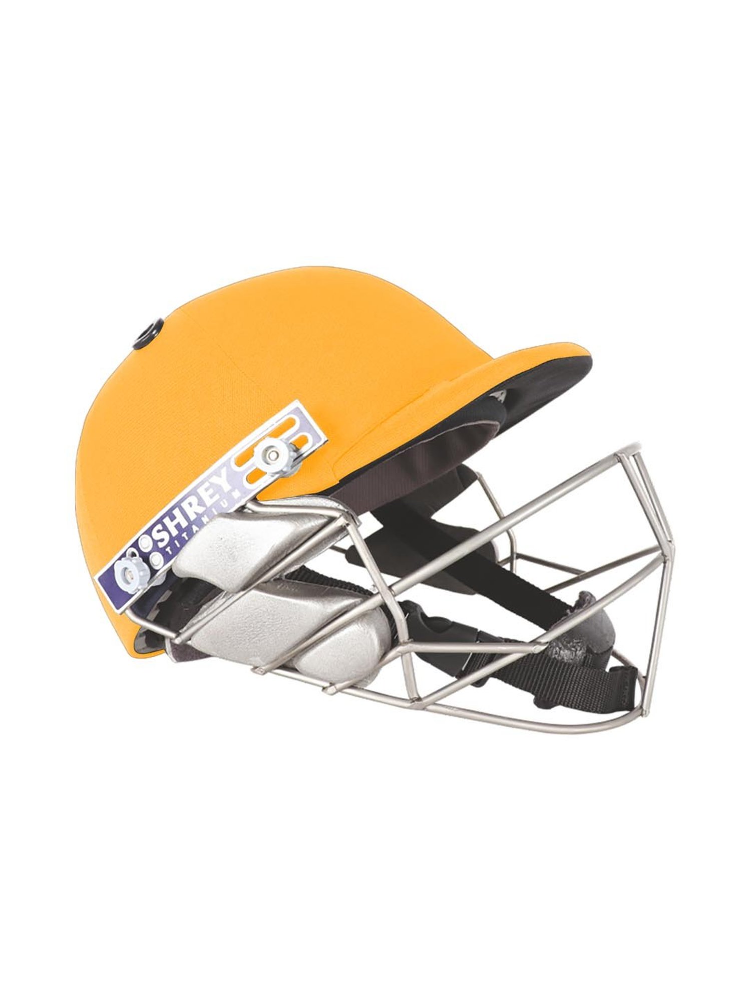 Shrey Yellow Pro Guard Titanium Cricket Helmet (S)