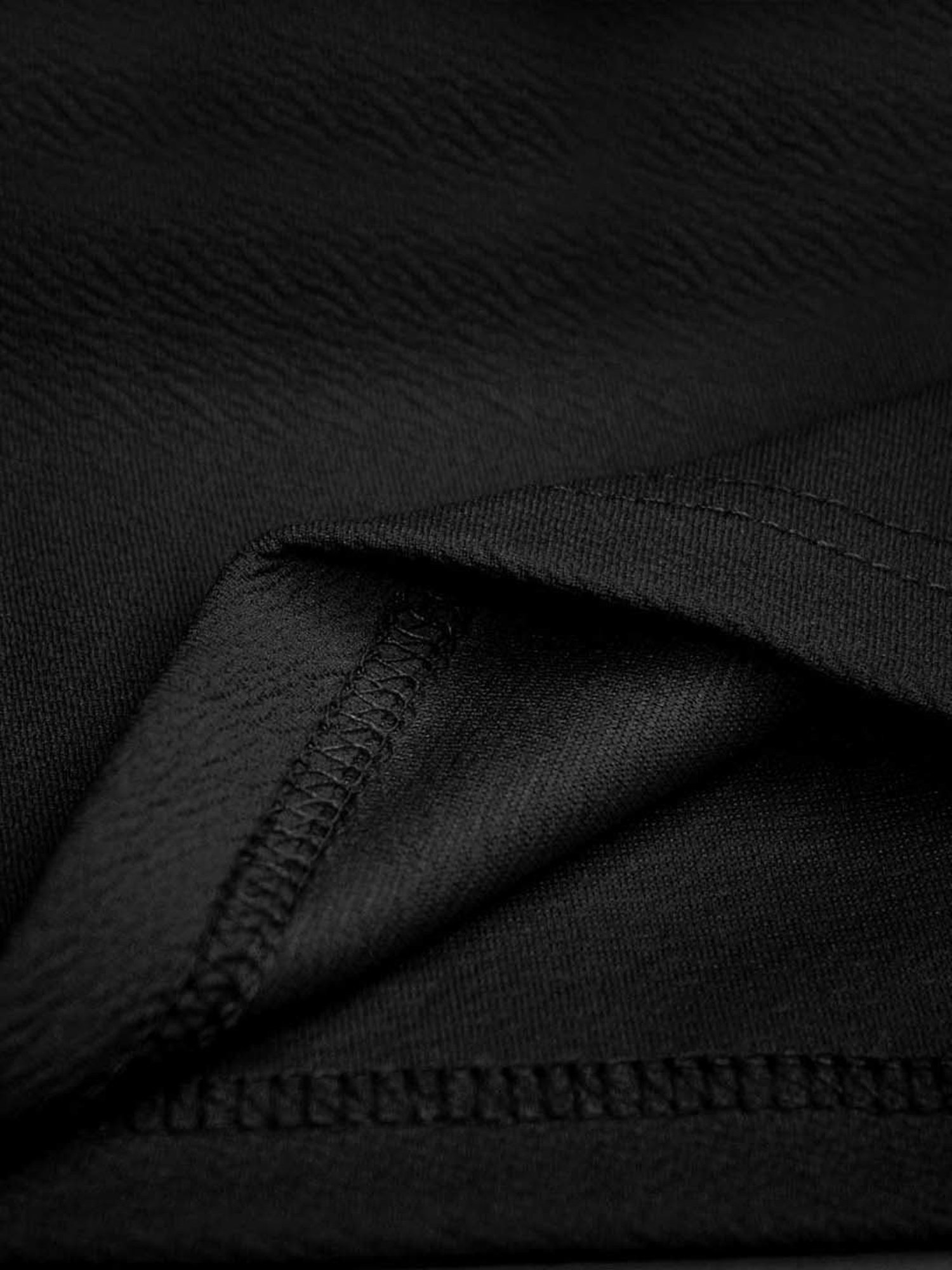 SELVIA Black Regular Fit Top