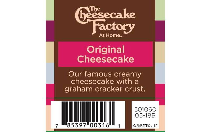 The Cheesecake Factory Frozen Grand Cheesecake Selection - 32oz