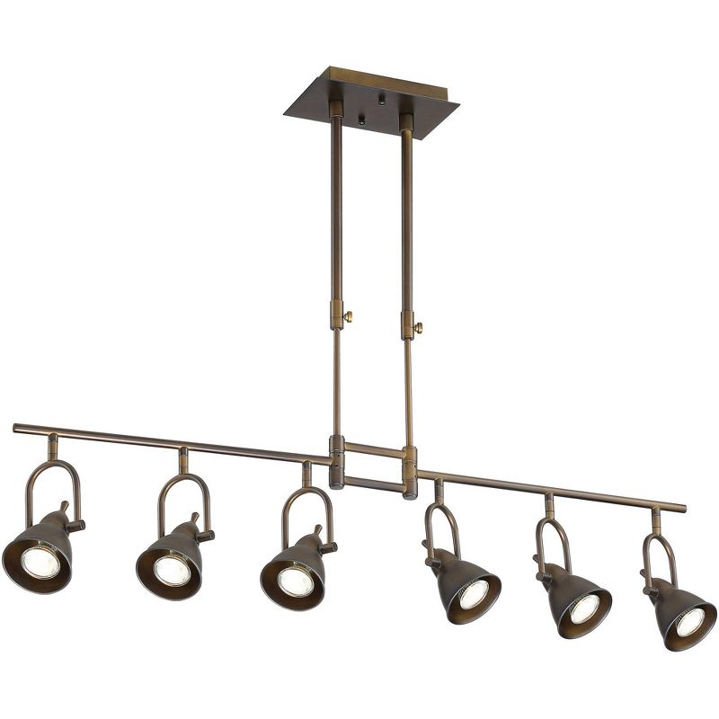Pro Track Burnham 6-Light Bronze LED Track Fixture