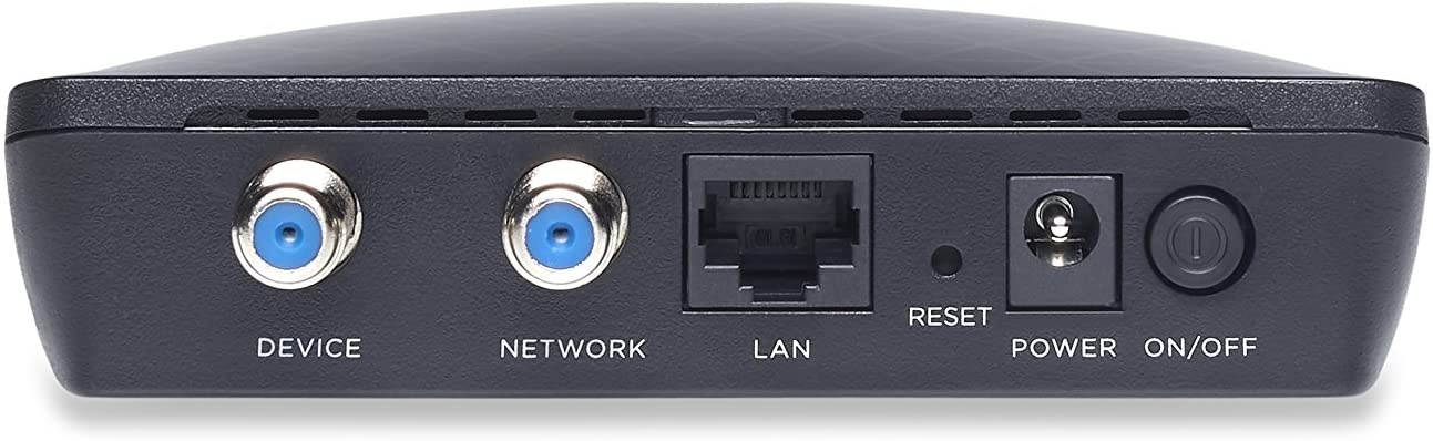 Motorola MOCA Adapter for Ethernet Over Coax 1000 Mbps Bonded 2.0 MoCA (Model MM1000)