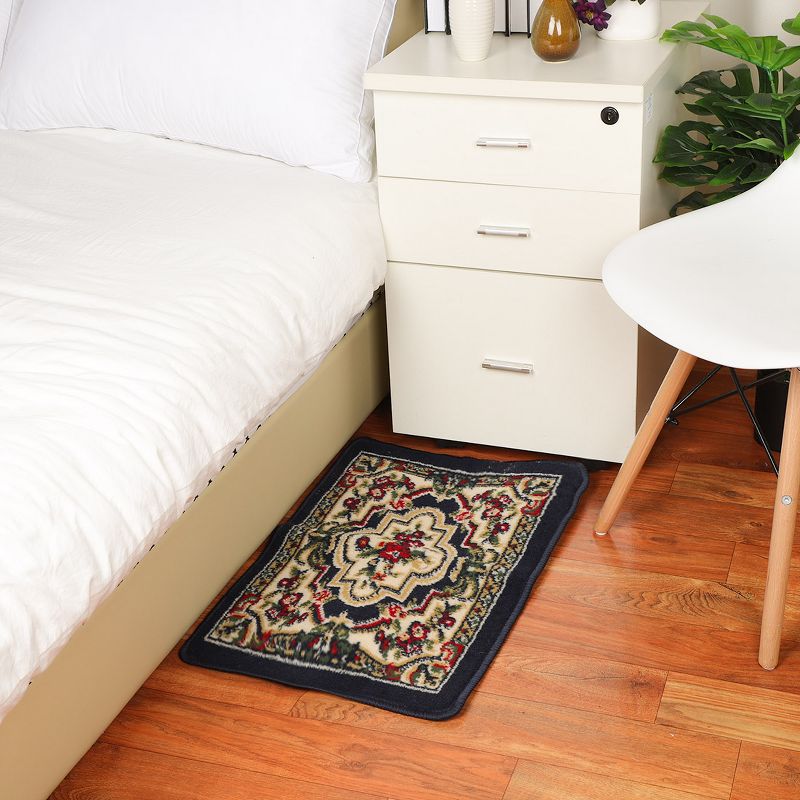 1'2"x2'4" Oval Floor Mat Brown - JumpSport