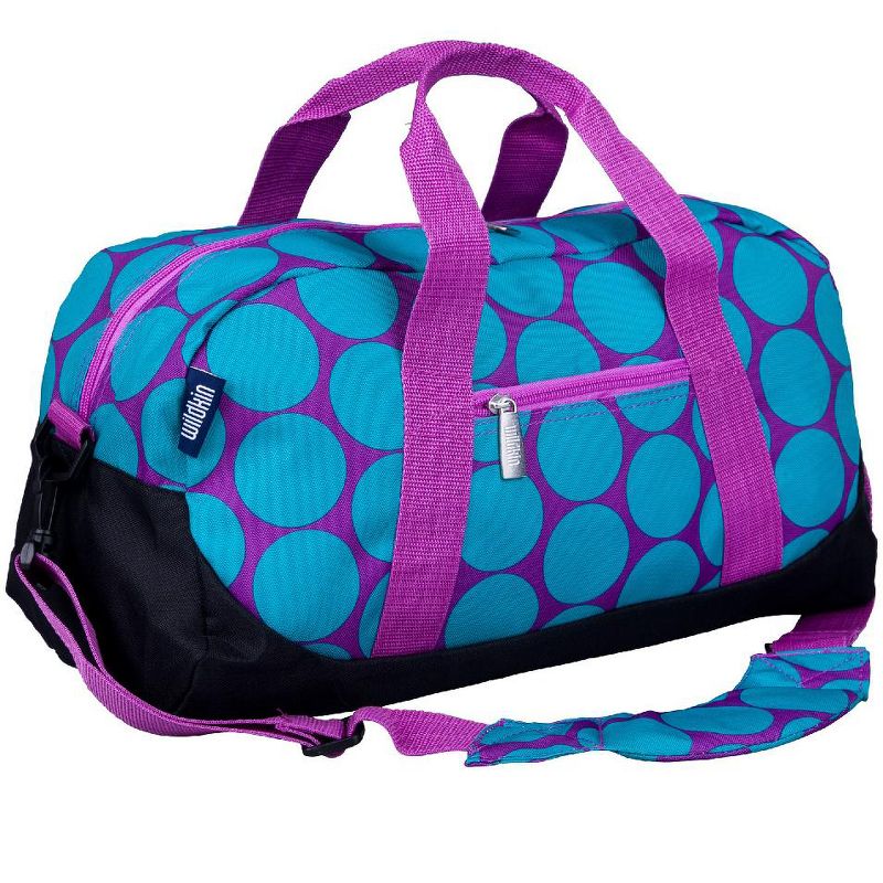 Big Dot Aqua Overnighter Duffel Bag