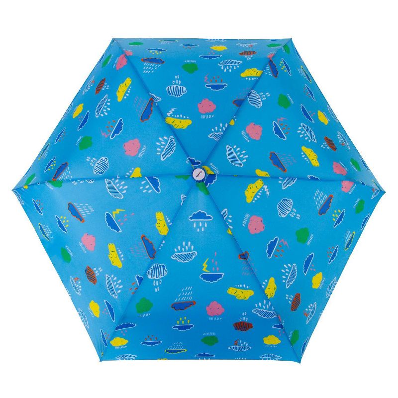 Picnic Time 5.5'  Beach Stick Umbrella - multi