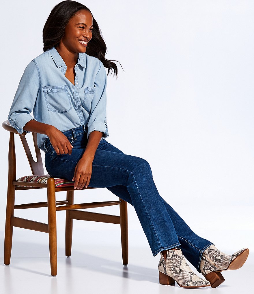 Code Bleu Petite Size Utility Crop Jeans