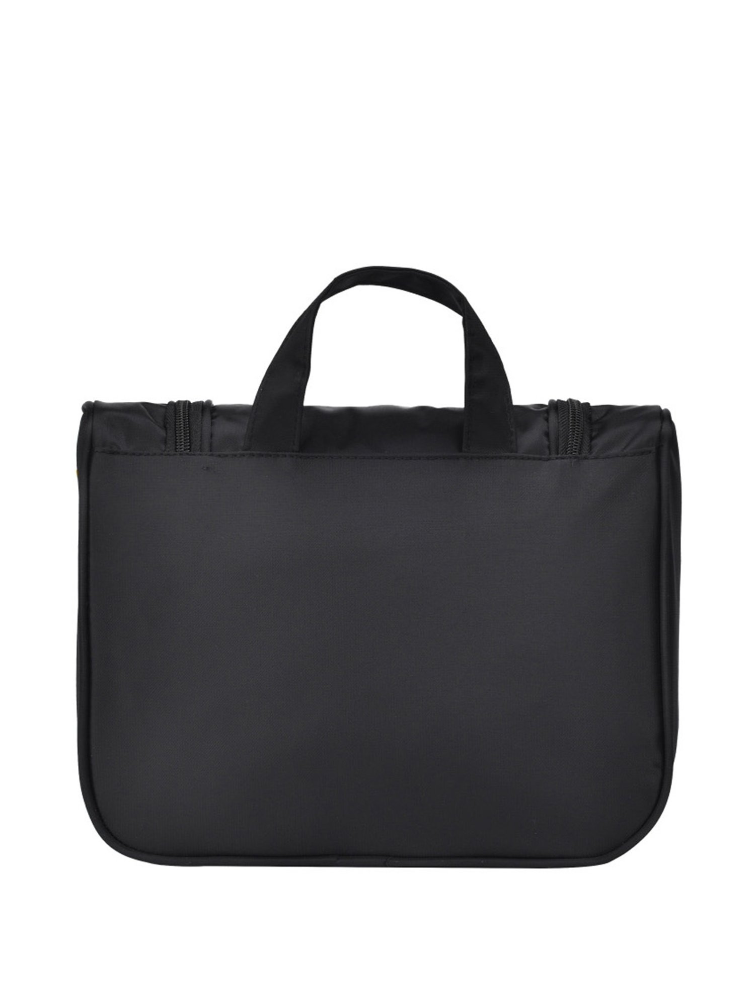 Travel Blue Black Solid Toiletry Pouch