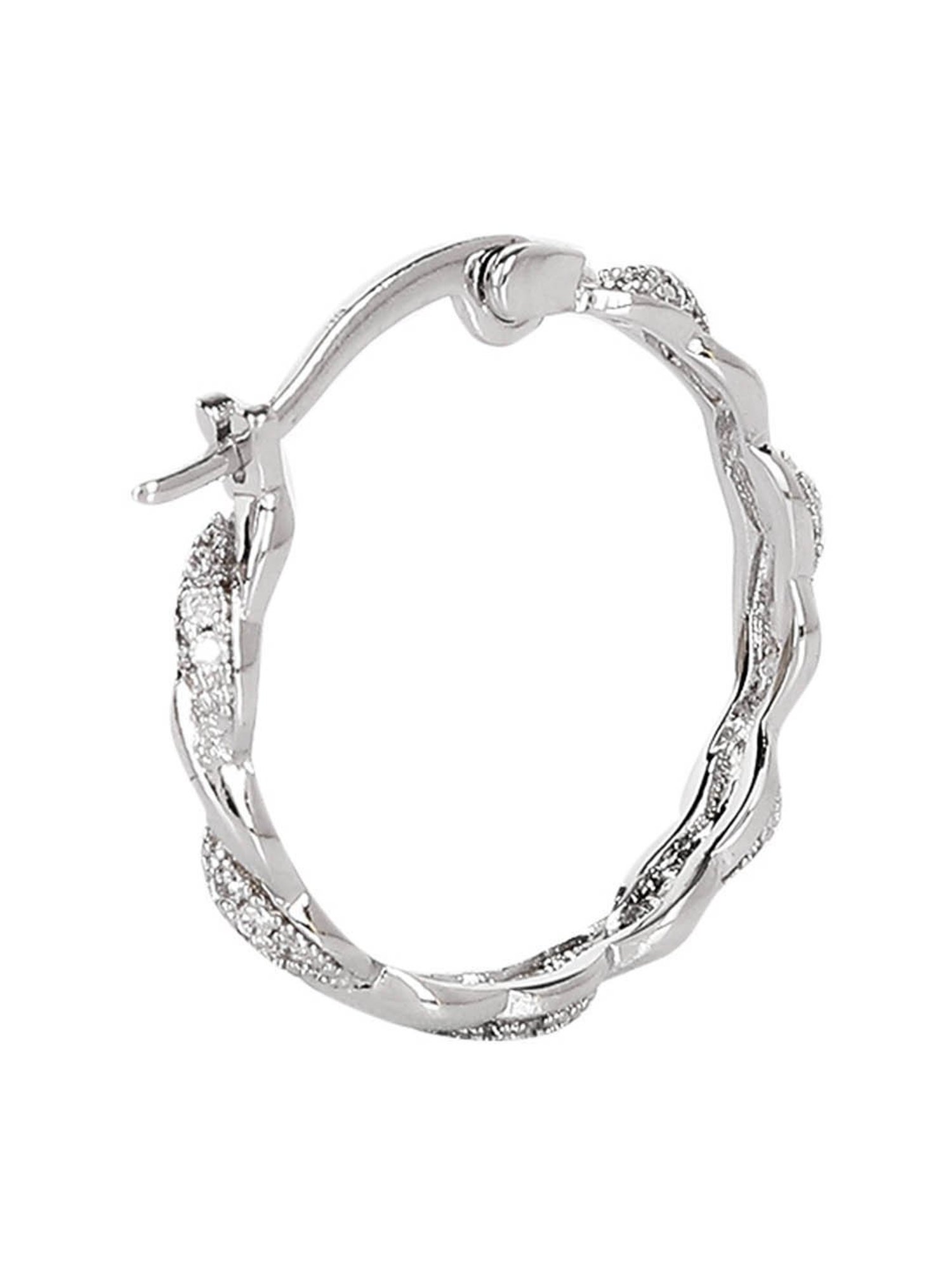 The Real Effect London 800 Silver Earrings for Women