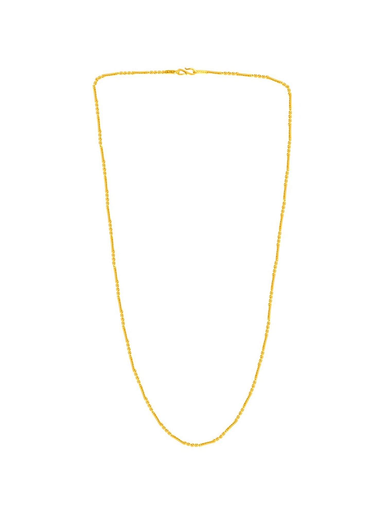 P.C. Chandra Jewellers 22 kt Gold Chain