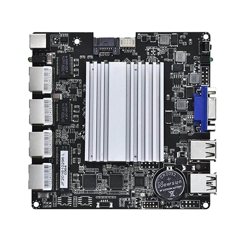 LAN Mini PC with Intel celeron Processor j1900 onboard, GB RAM 6GB SSD, VGA Mini PC Support OPNsense