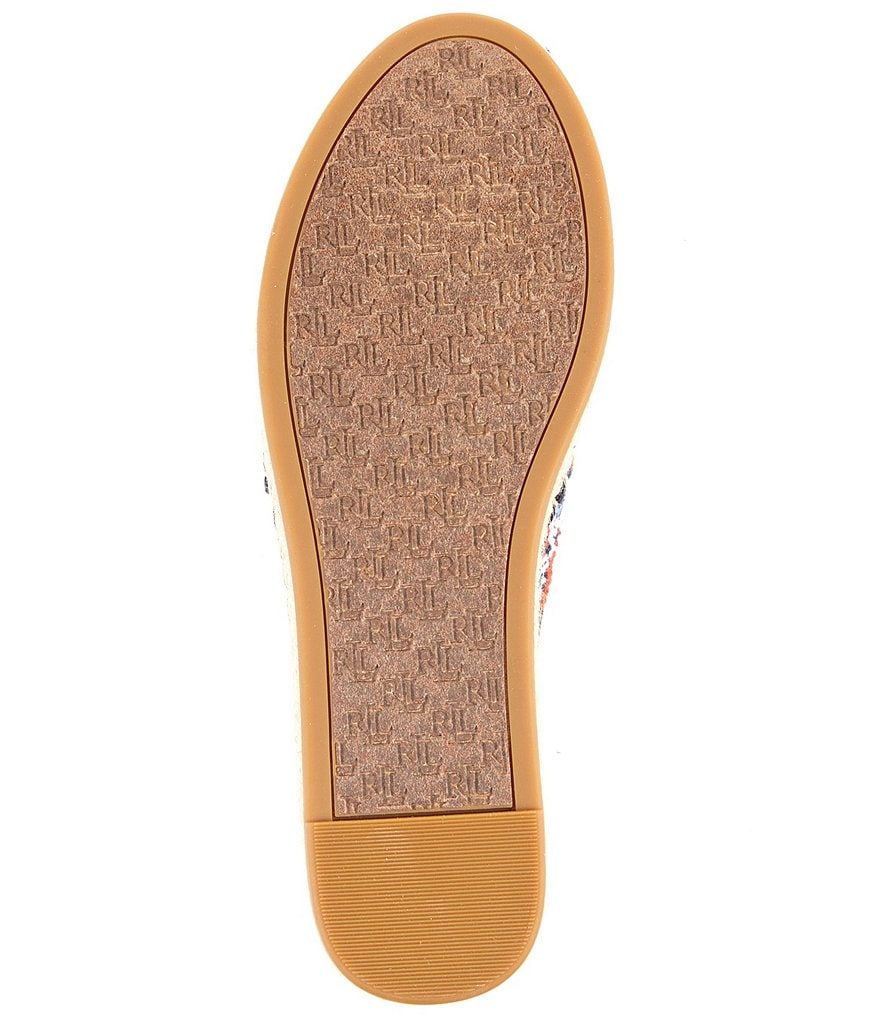 Lauren Ralph Lauren Cameryn Floral Canvas Slip-On Espadrilles