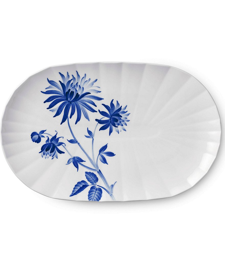 Royal Copenhagen Blomst Dahlia Serving Dish