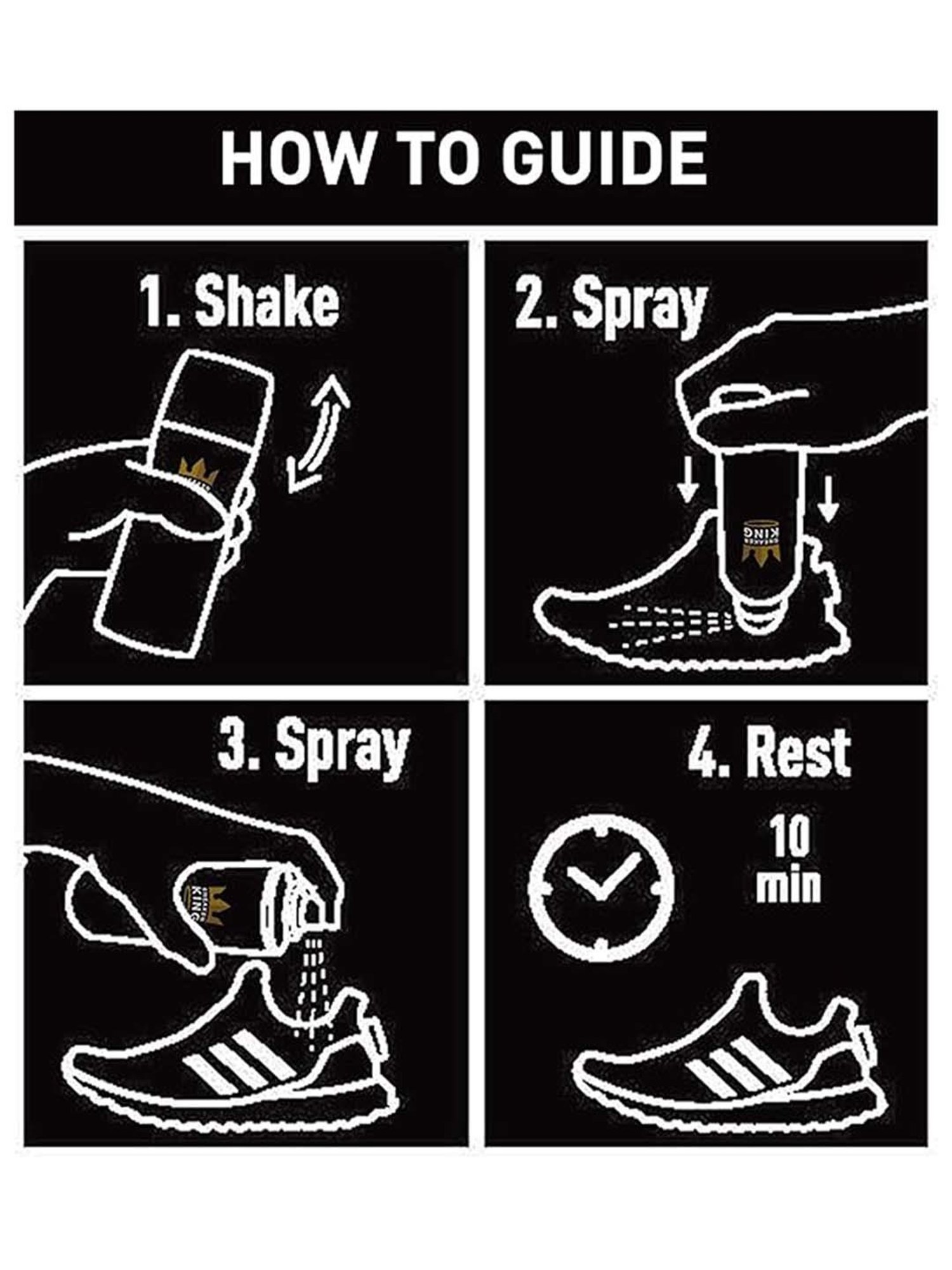 Sneaker King Royal Care Instant Freshness Footwear Deodoriser 150ml