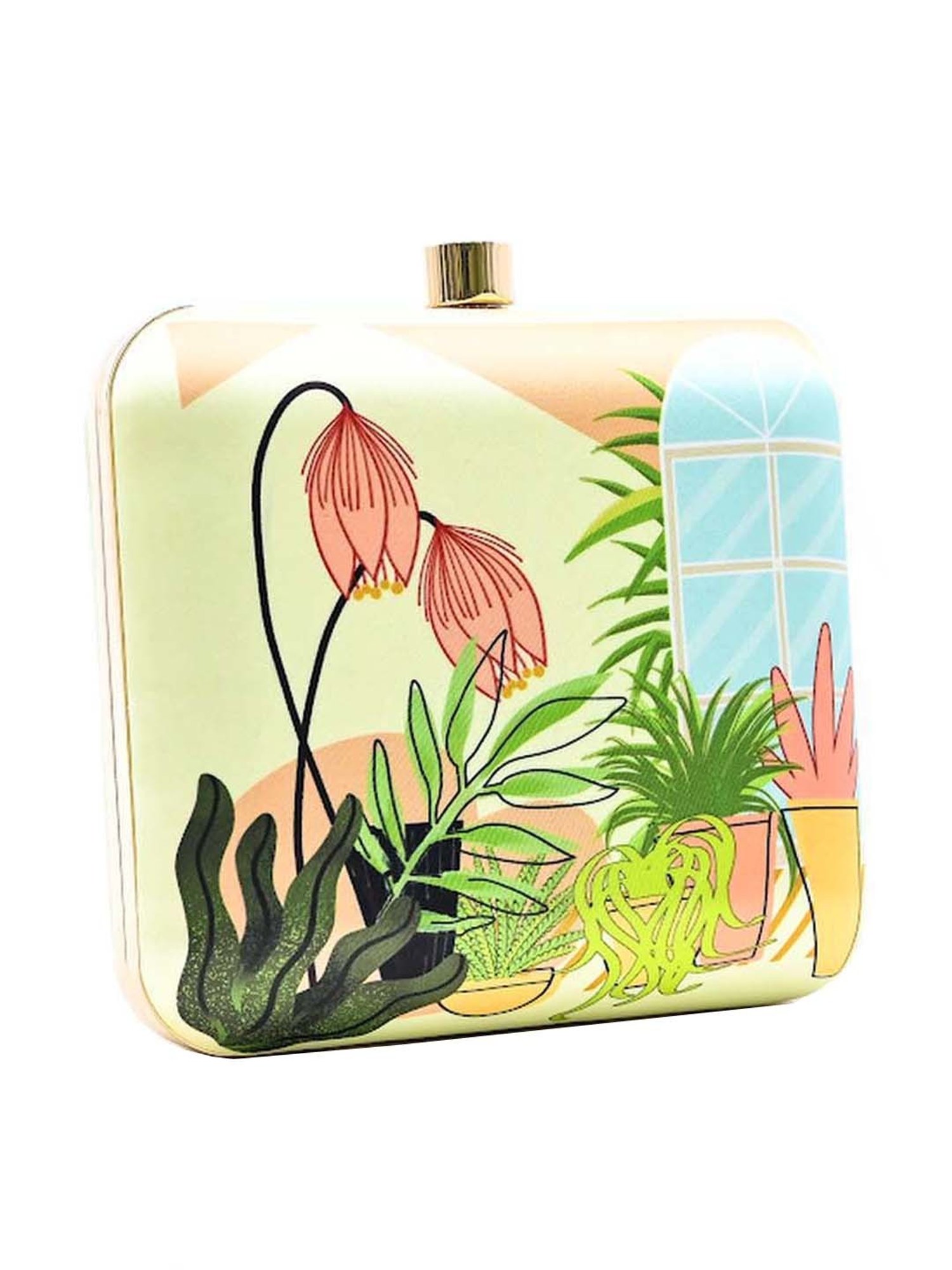 Sugarcrush Multicolor Printed Clutch