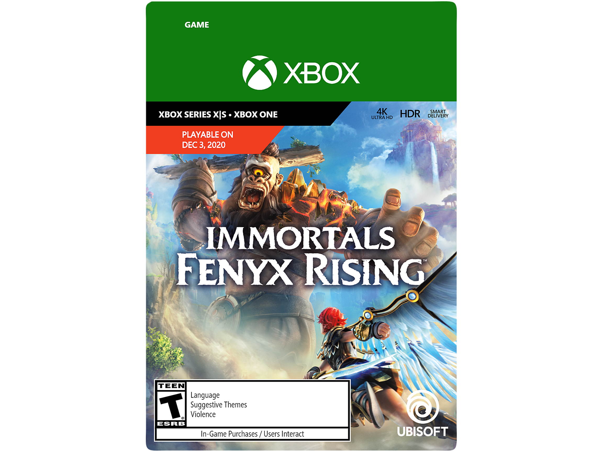 Immortals Fenyx Rising Gold Edition Xbox One [Digital Code]