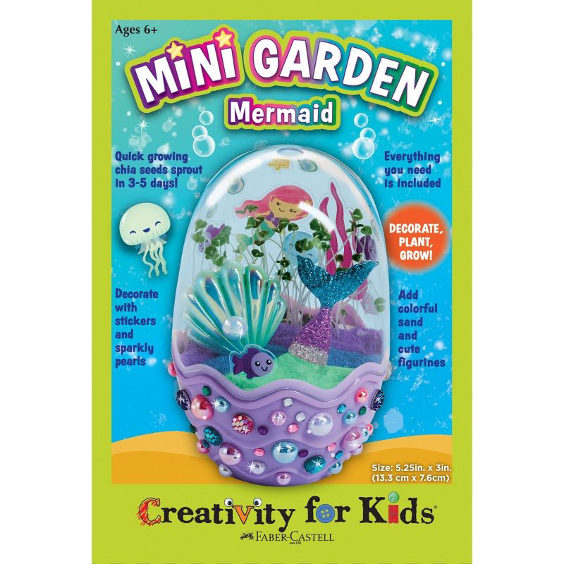 Creativity For Kids Mini Garden Mermaid Craft Kit