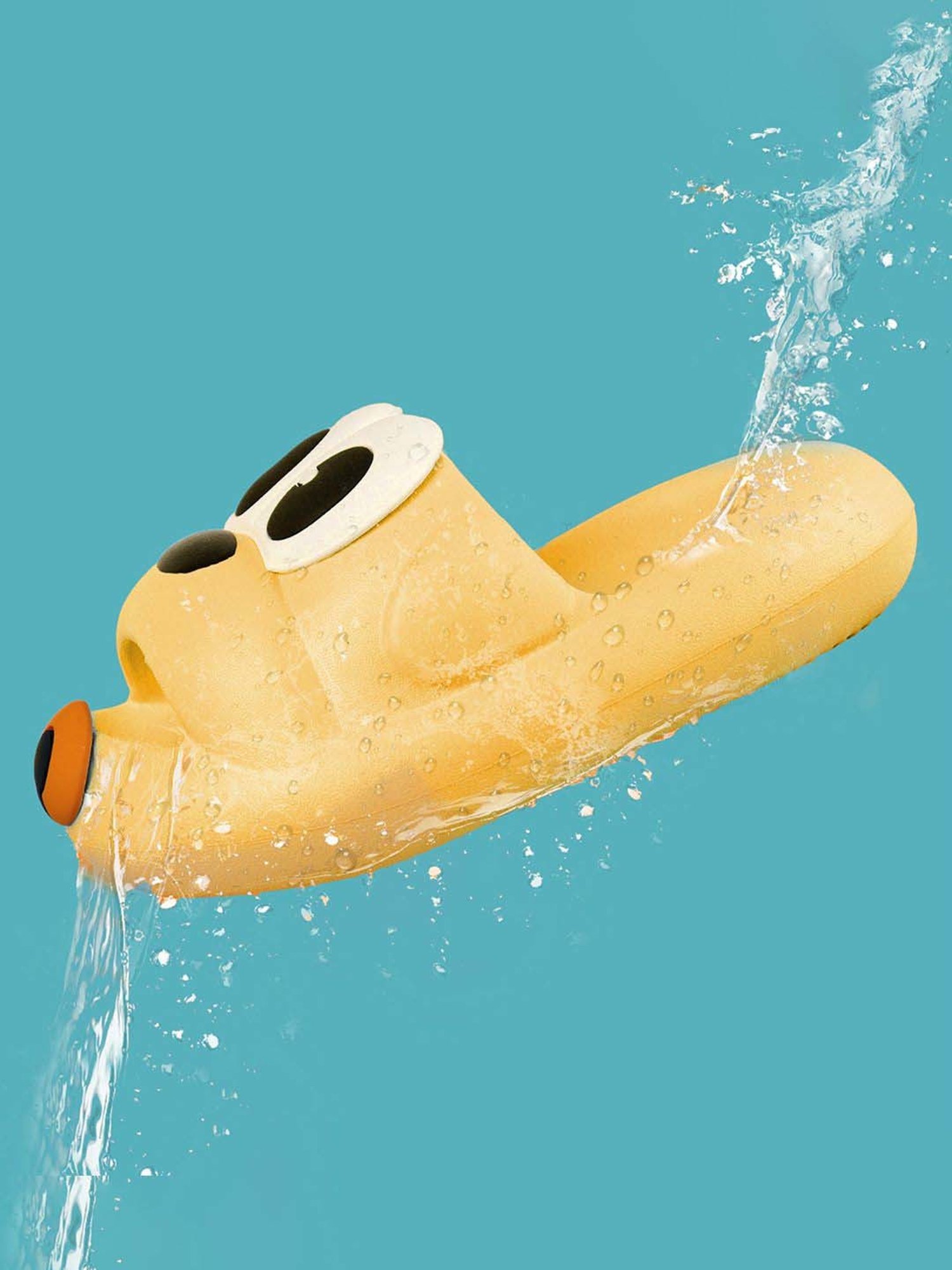 Baby Moo Kids Brown & White Velcro Shoes