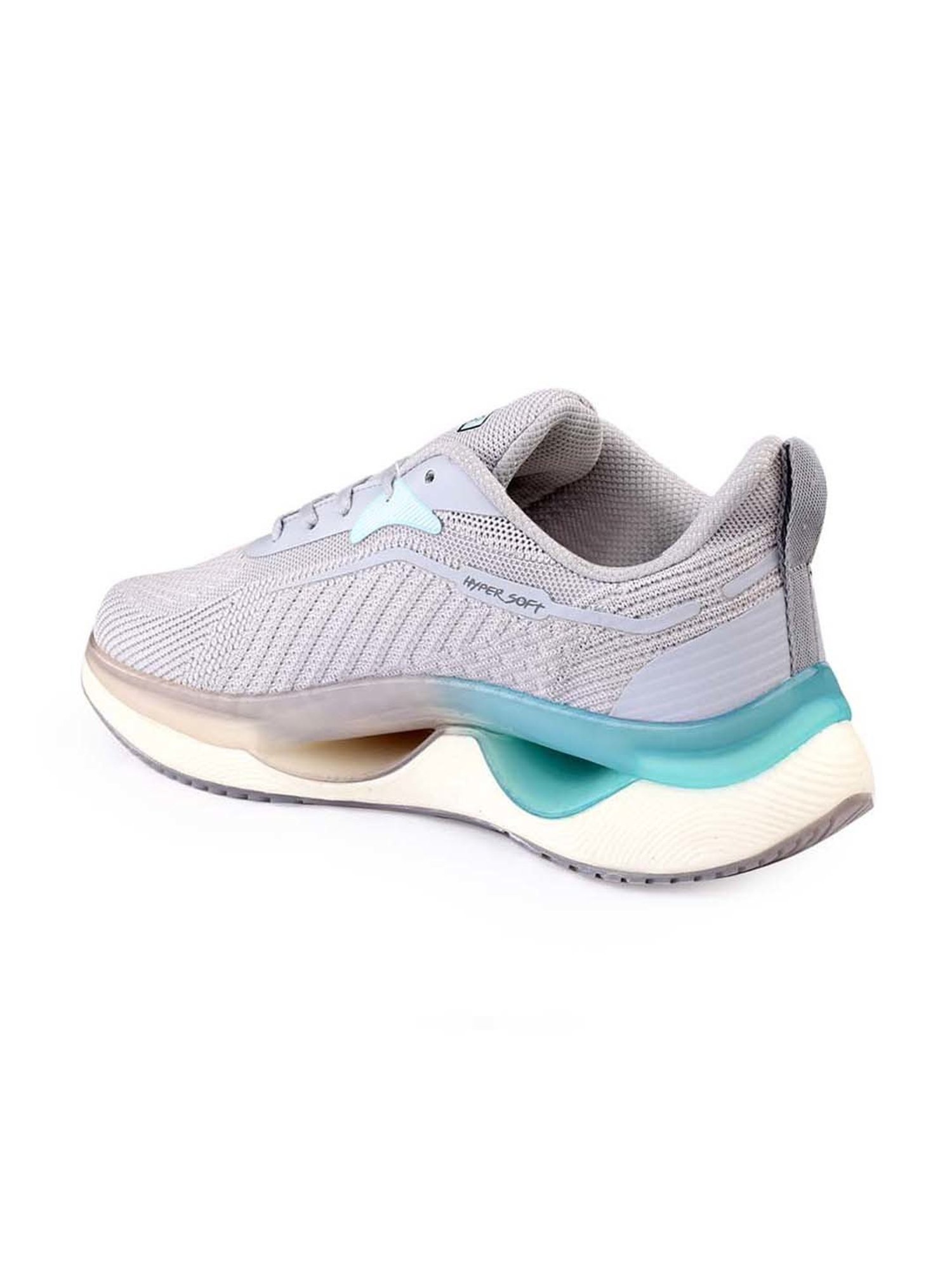 Bacca Bucci Men's HYPERSOFT SERIES Grey Running Shoes