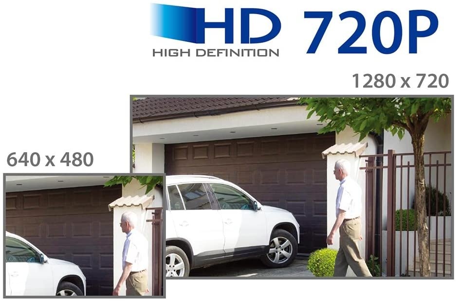 Edimax IC-9110W 720P HD Wi-Fi Mini Outdoor Network Camera with 139-degree Wide Angle View, Supports passive PoE injector