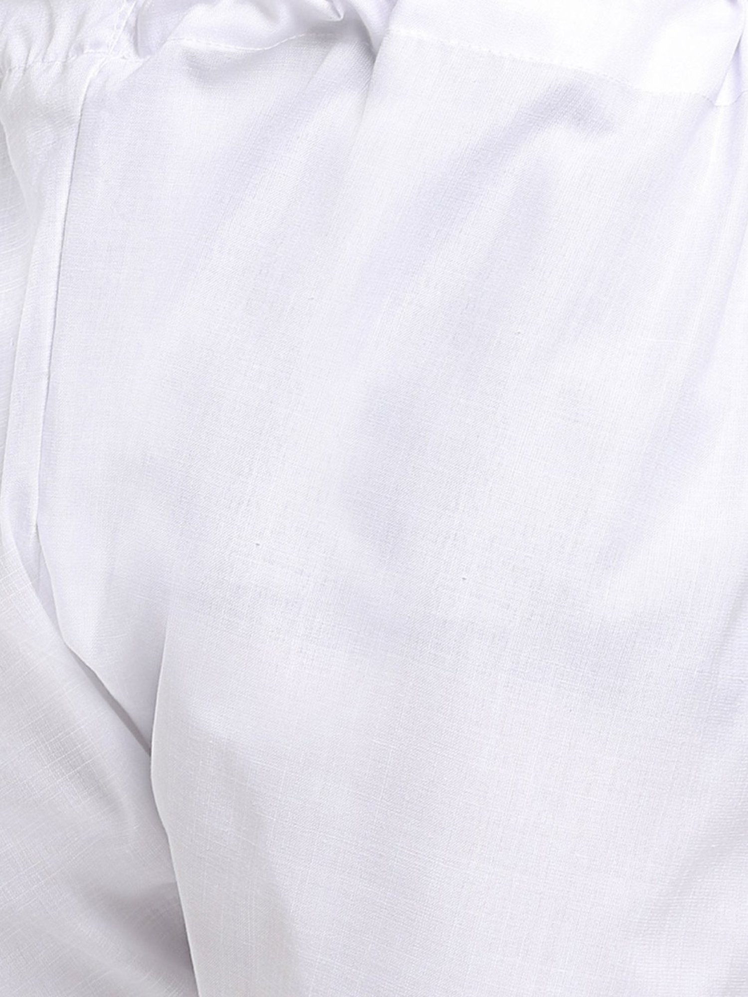 Benstoke Maroon & White Cotton Regular Fit Self Pattern Kurta Bottom Sets