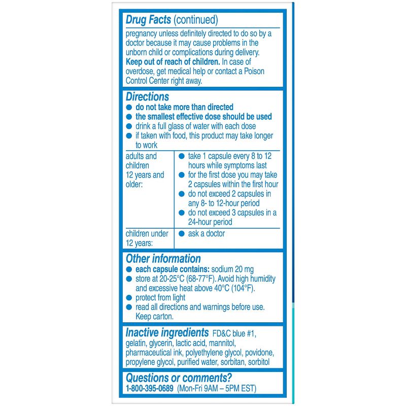Aleve Acetaminophen Liquid Gels (NSAID) - 20ct