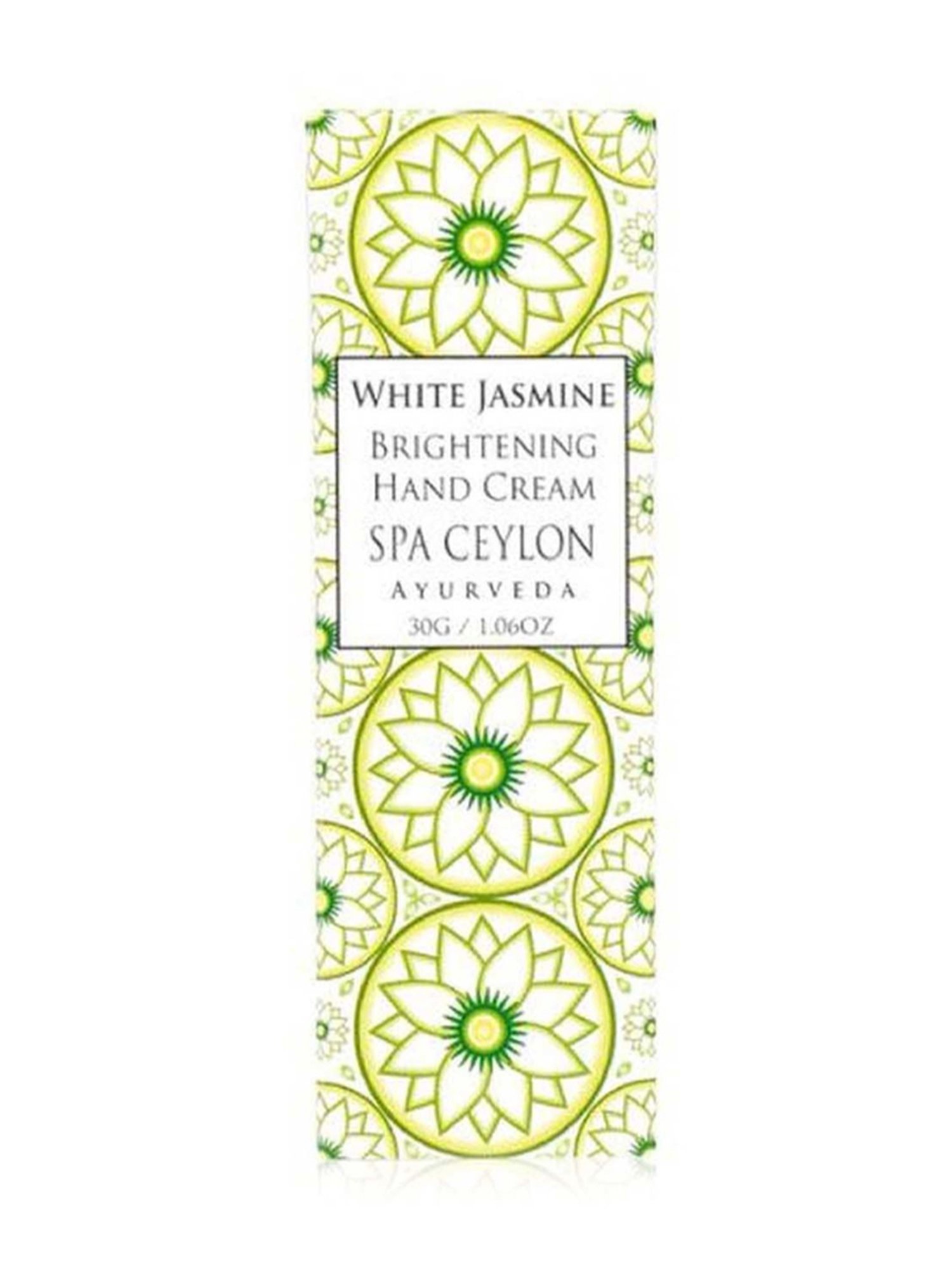 Spa Ceylon Ayurveda Wellness White Jasmine Brightening Hand Cream 30 gm