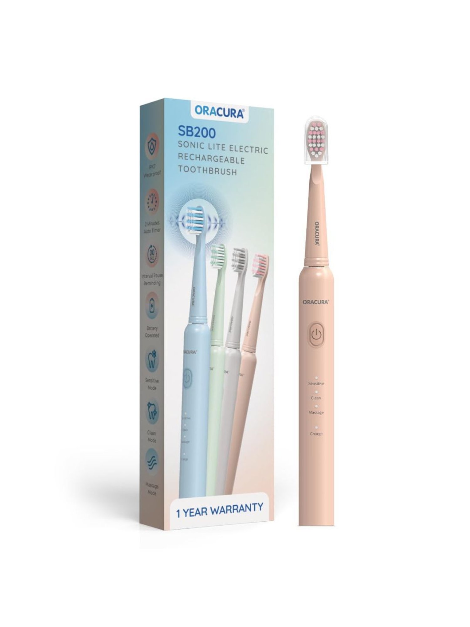 Protouch Teeth Whitening Pen for Men and Women (White)