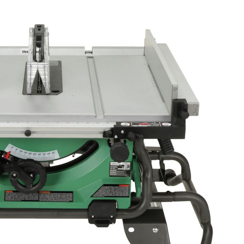 Metabo HPT C10RJSM 15 Amp 10 in. Corded Table Saw with Fold and Roll Stand