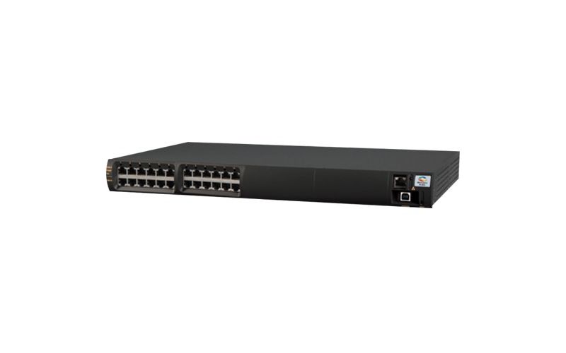 Microsemi PD-9606G PoE Injector Hub - 120 V AC, 230 V AC Input - 57 V DC Output - 6 Gigabit Ethernet Output Port(s) - 1000 W - 1U - Rack-mountable